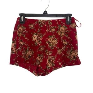 Cotton Candy Red Velvet Red & Black Shorts